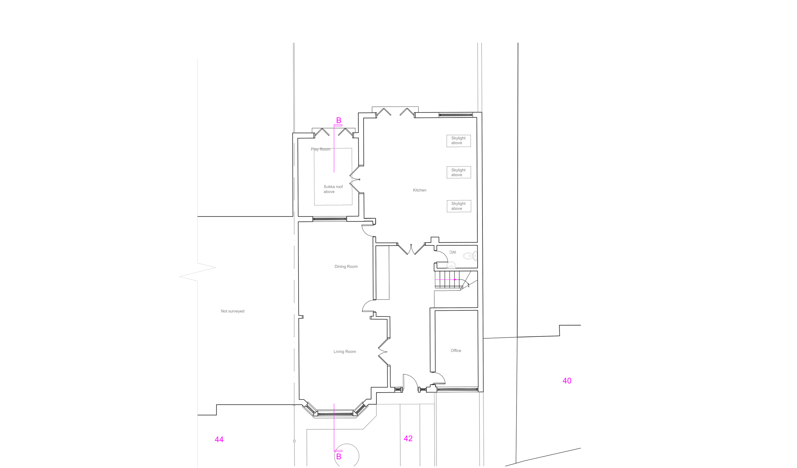 Queen Elizabeth: Proposed ground-floor layout